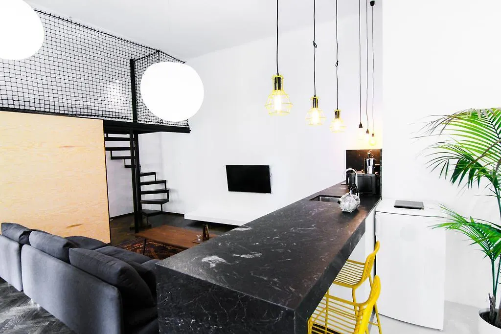 Appartement Design Loft Kiraly à Budapest
